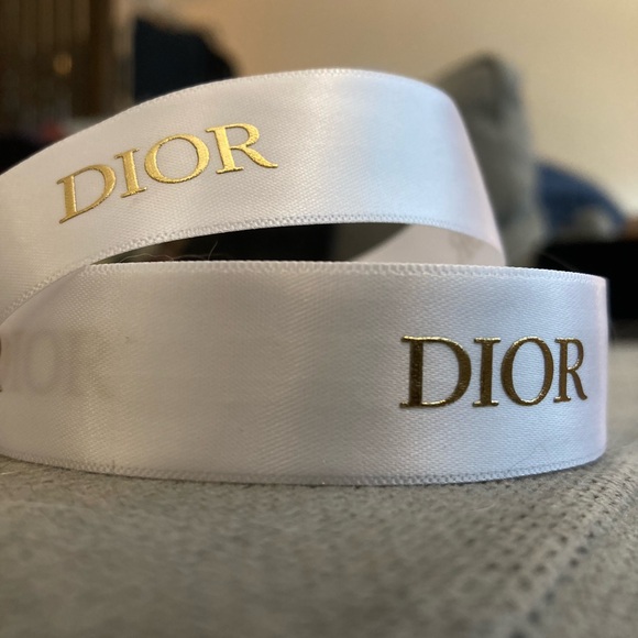 Dior 2 yds Gift Wrapping Satin Ribbon - Picture 3 of 5